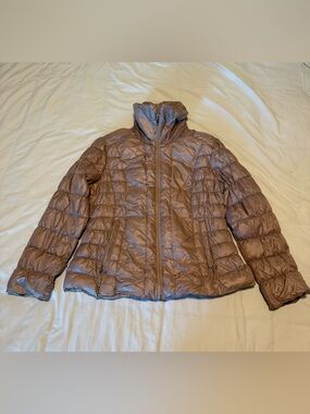 Kenneth Cole Quilted Puffer Jacket in Rose Gold 🩷 SIZE XL